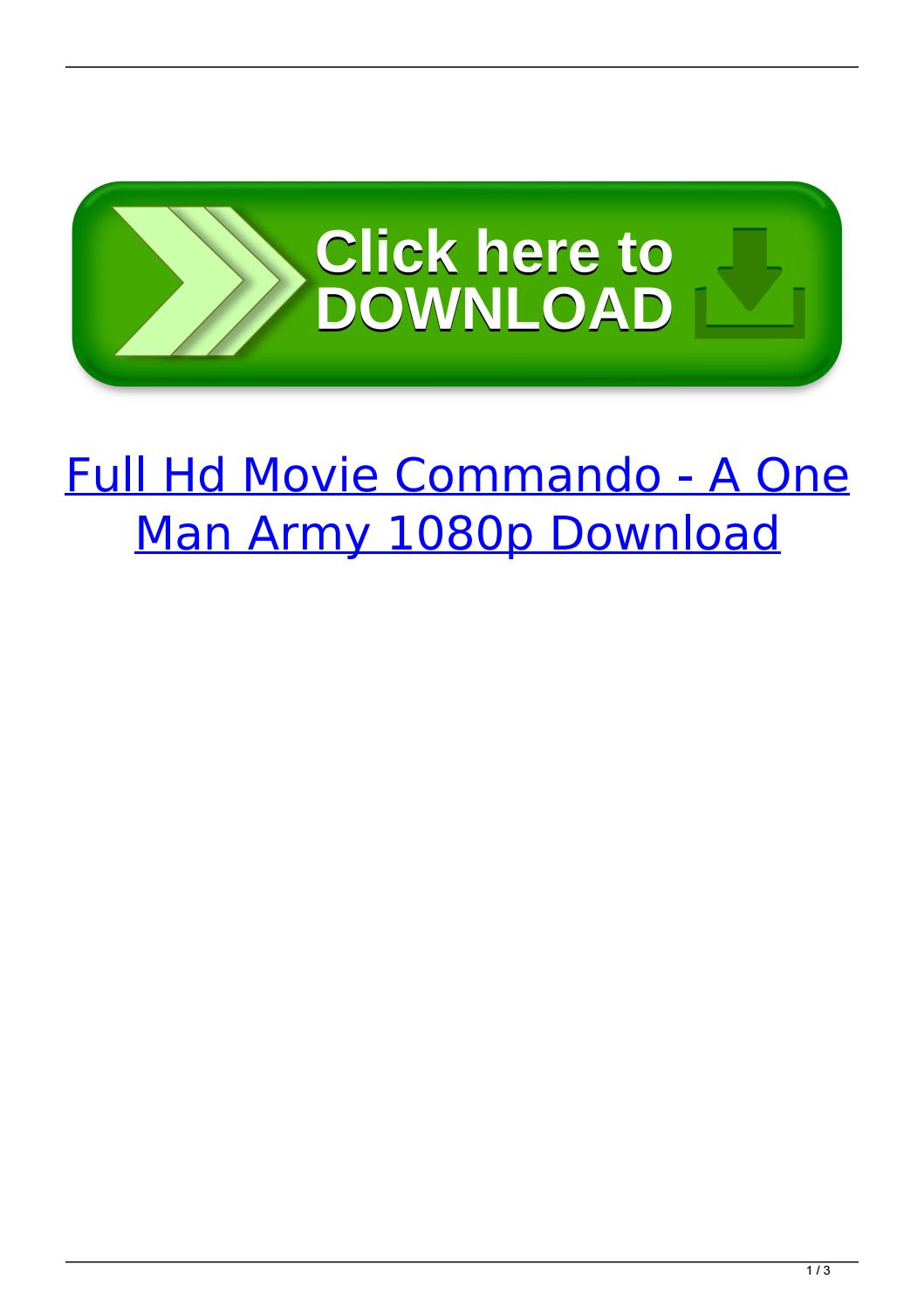 HD Online Player (Commando Movie 2013 Full Hd 1080p To)